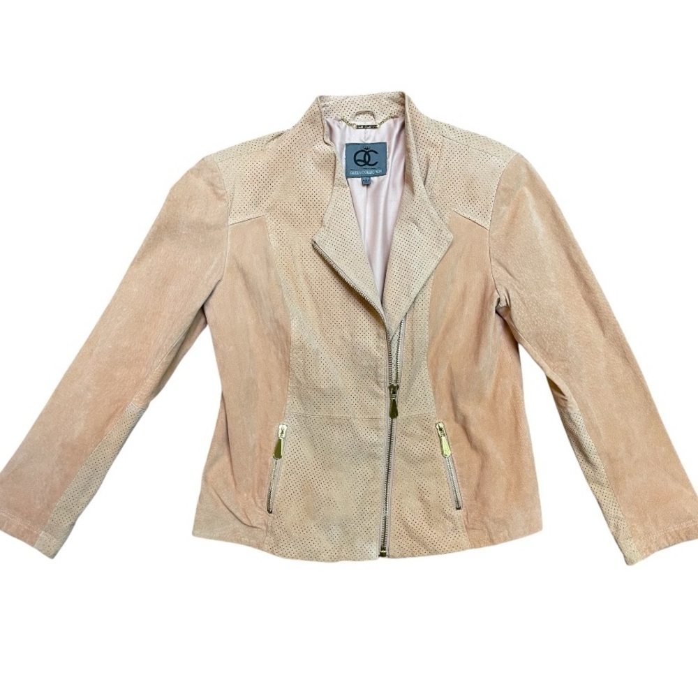 Suede Leather Moto Jacket Queen Collection